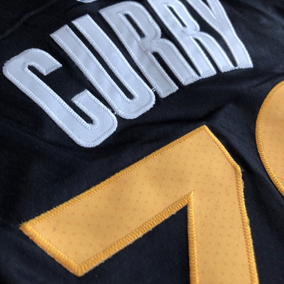 2023/2024 Golden State Warriors Steph Curry Nike Swingman City Edition Jersey - Picture 5 of 6